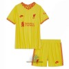 Officiële Voetbalshirt + Korte Broek Liverpool Derde 2021-22 - Kids